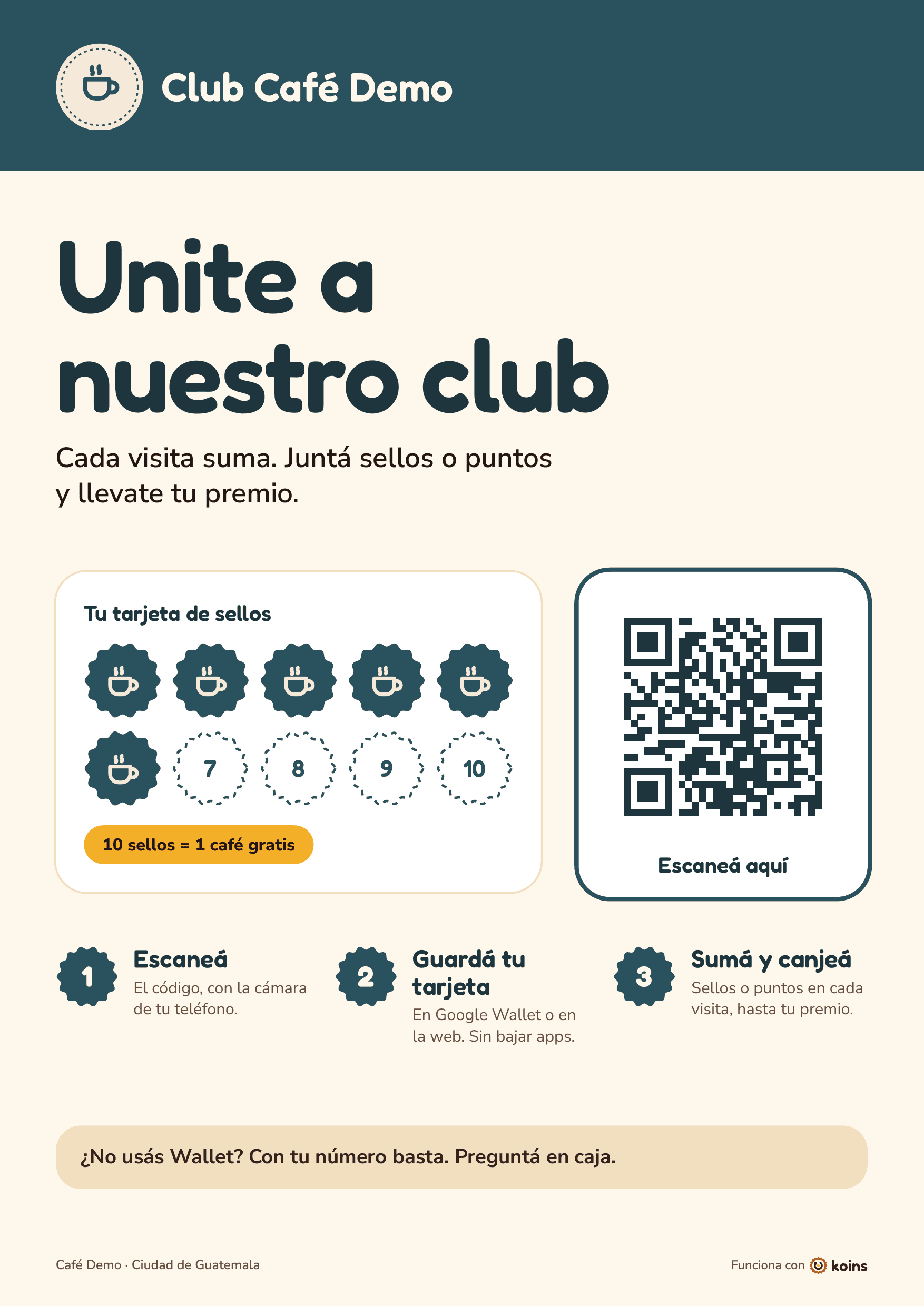 Póster del club del kit